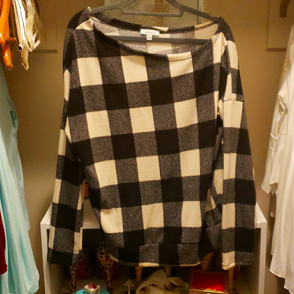 White birch sweater